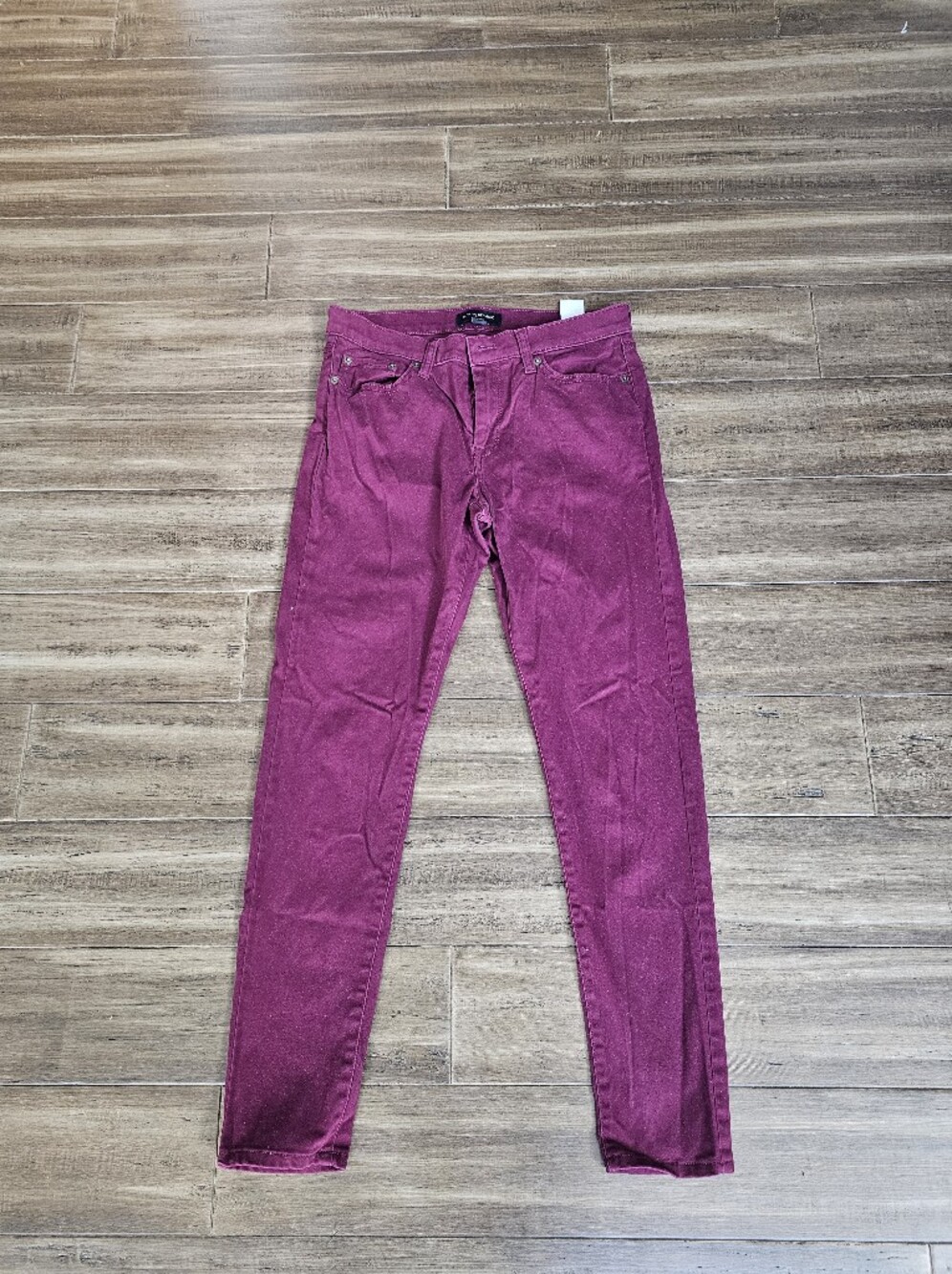 Banana Republic Women's Raspberry-Magenta Skinny Jeans